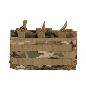 7.62/.308 Open-Top Triple Magazine Pouch - Multicamo 7.62/.308 Open-Top Triple Magazine Pouch - Multicamo